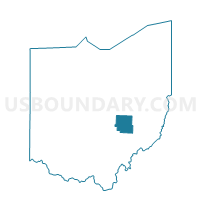 Muskingum County in Ohio